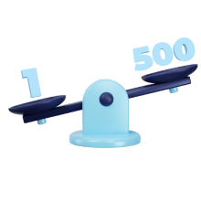 Leverage Up To 500:1