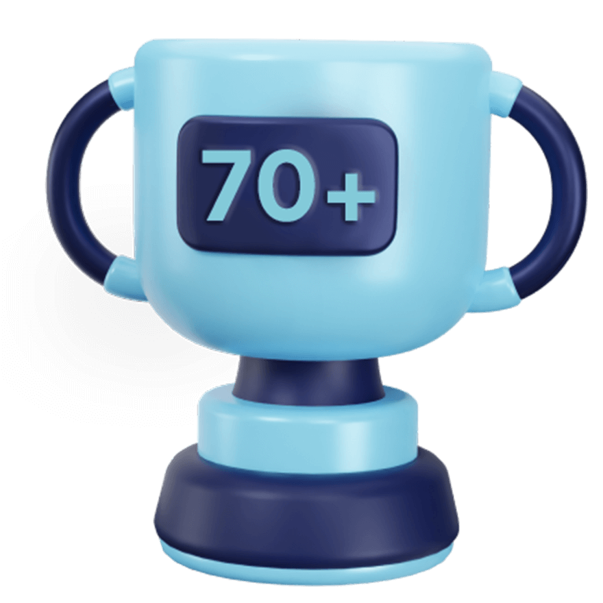 80+ Awards